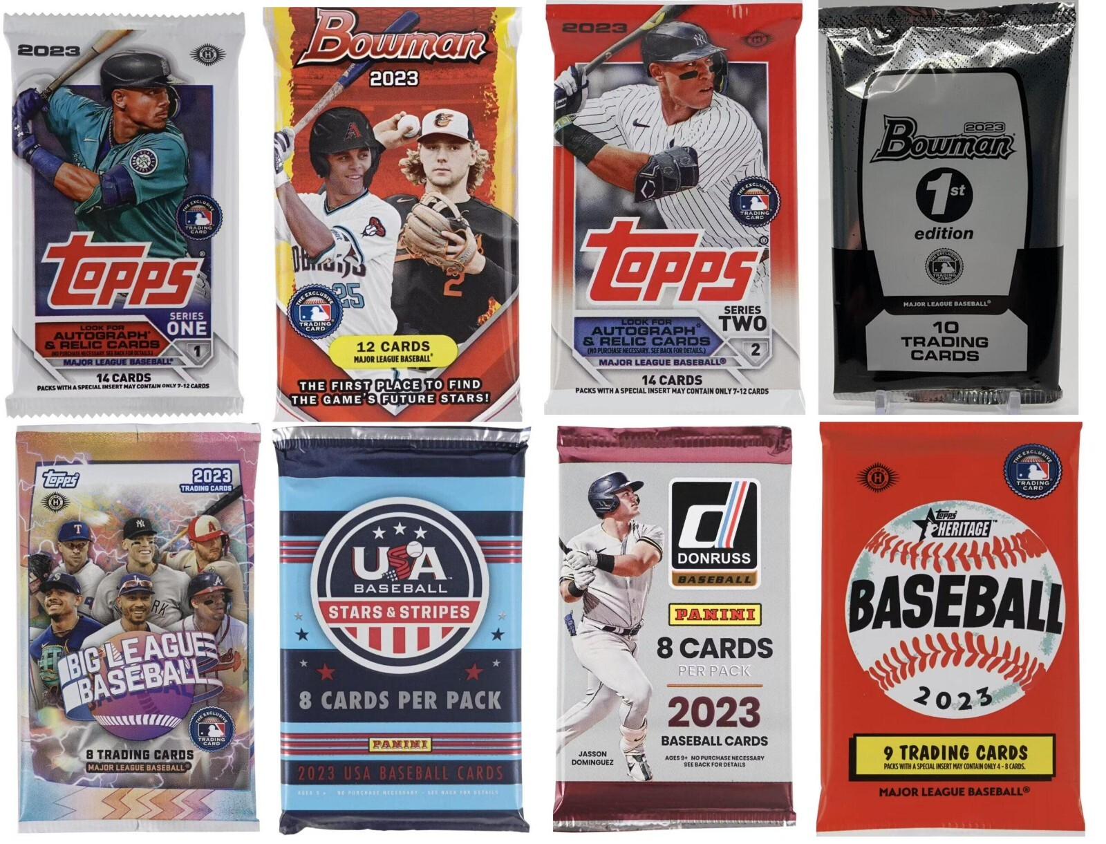 MLB Baseball Mystery Platinum Crate - 12+ Sealed Packs and 1 Blaster Box!
