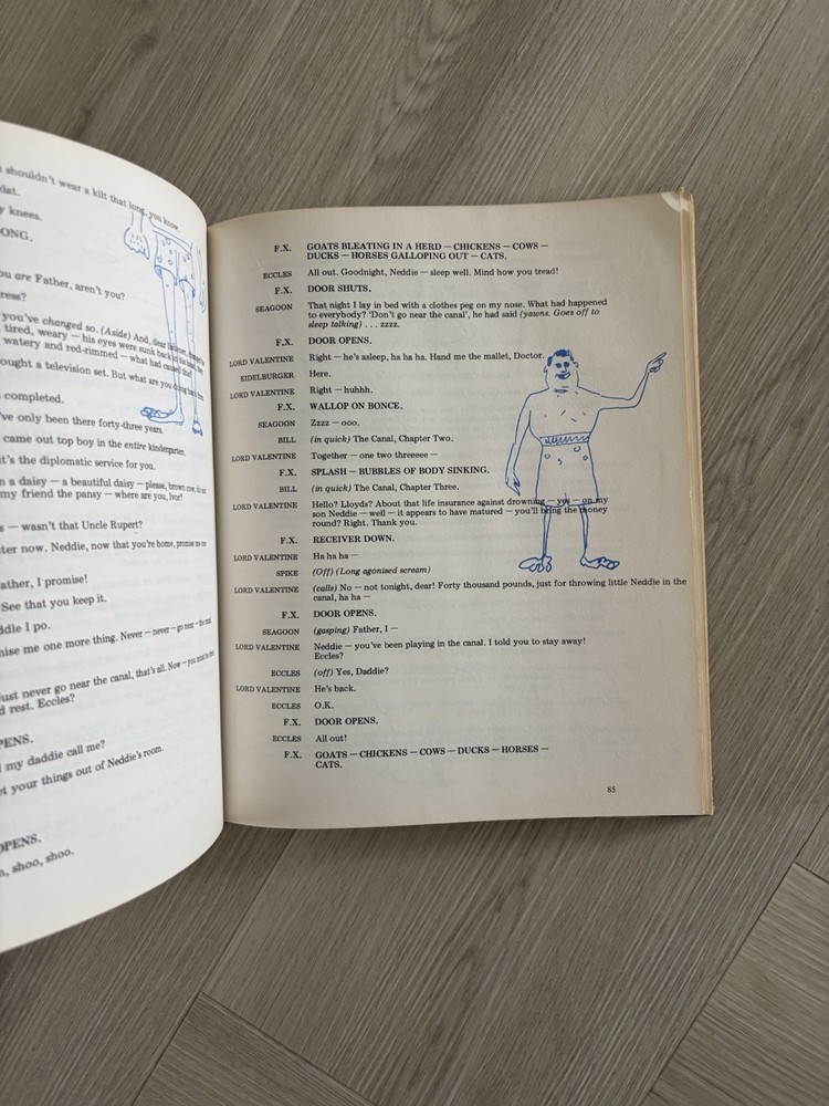 The Goon Show Script Milligan Spike, Hardback 1972