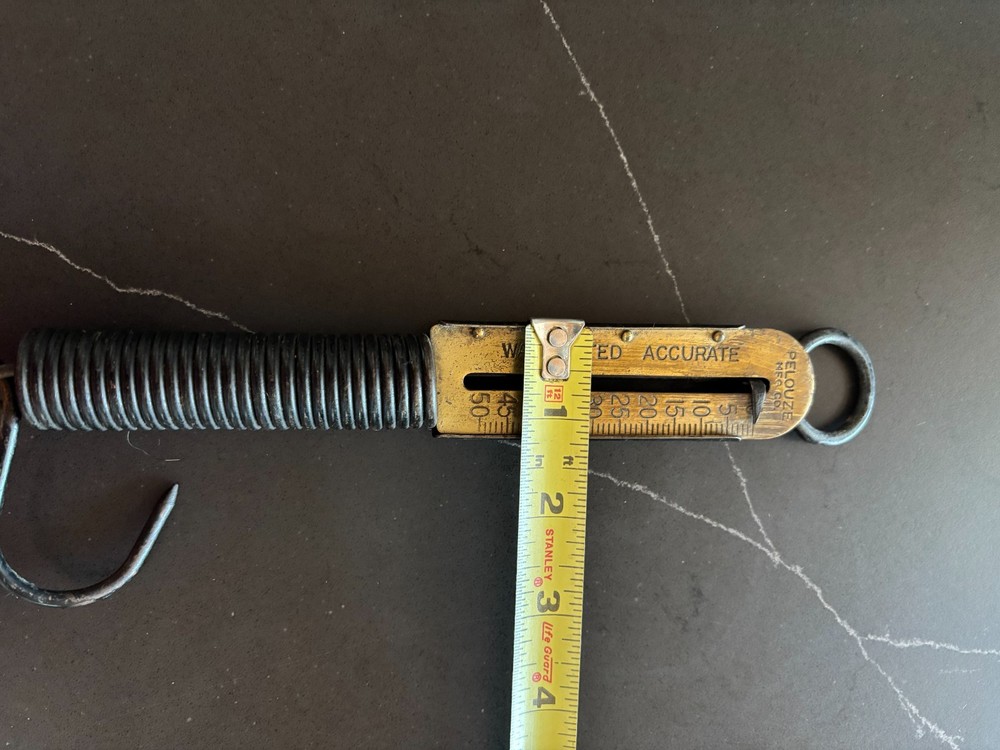 Antique Pelouze Hanging Scale