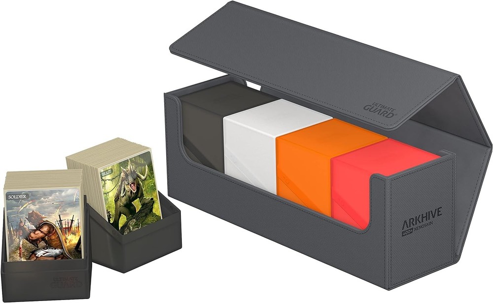 Ultimate Guard Arkhive 400+ XenoSkin Monocolor Grey Multicolor