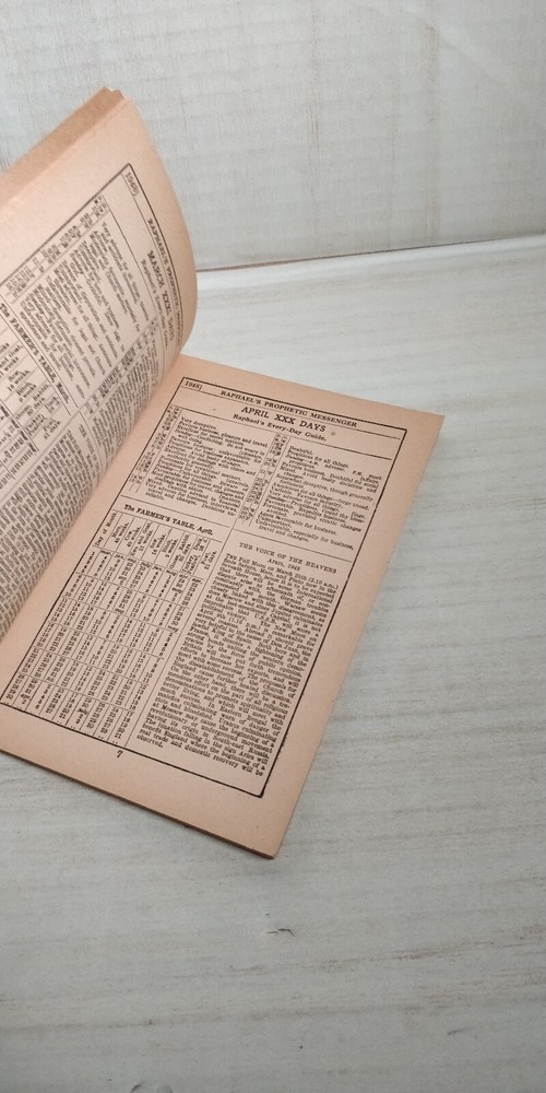 RAPHAEL'S ASTROLOGICAL ALMAMAC BOOK FOR 1948 B46
