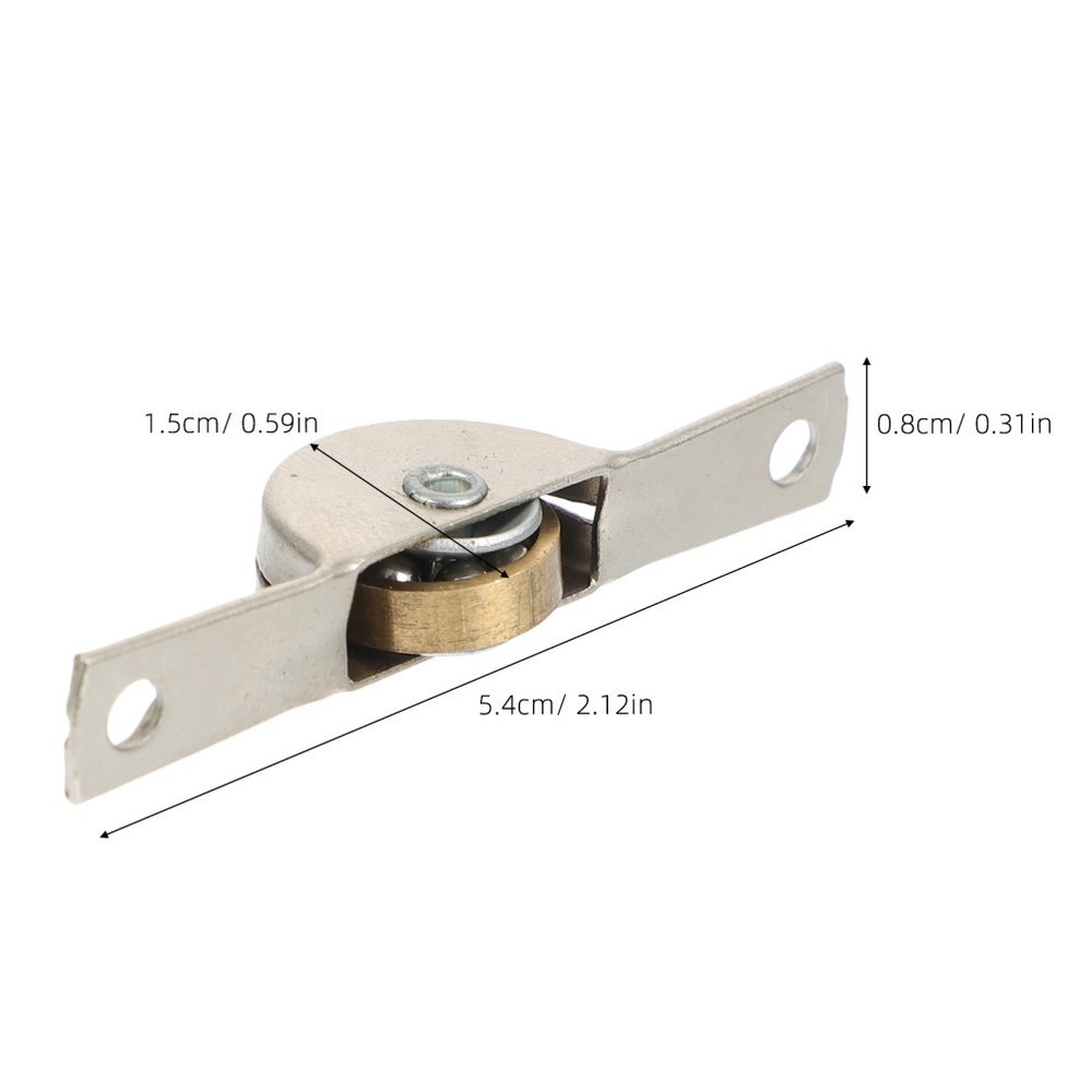 10 Pcs Cabinets Sliding Doors Pulleys Closet Rollers Replacement