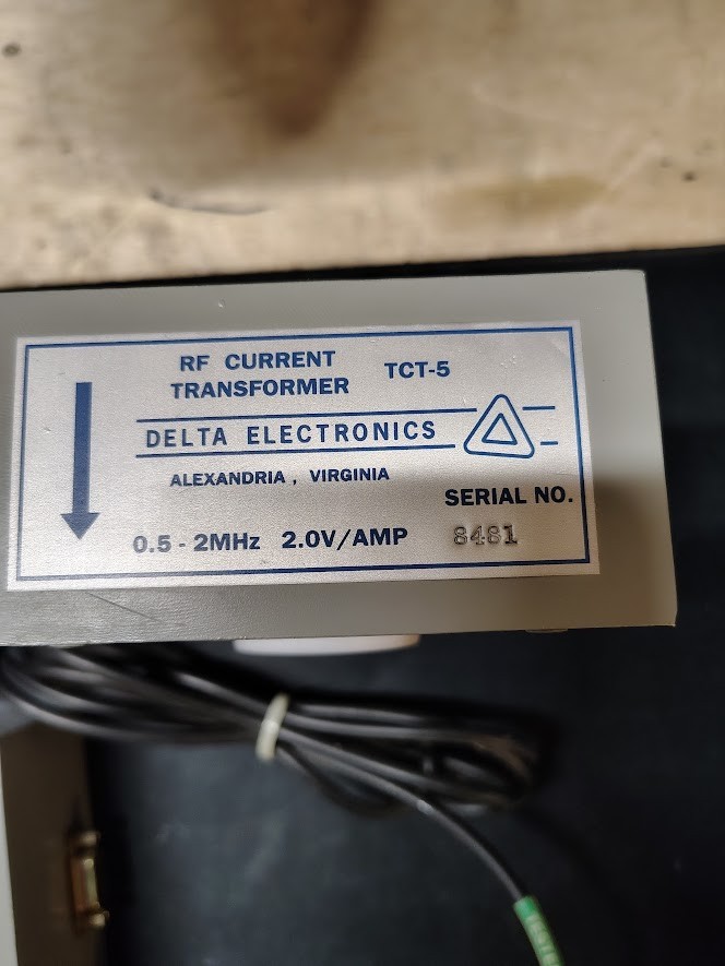 DELTA ELECTRONICS RF AMMETER/CURRENT TRANSFORMER TСA-5-EX