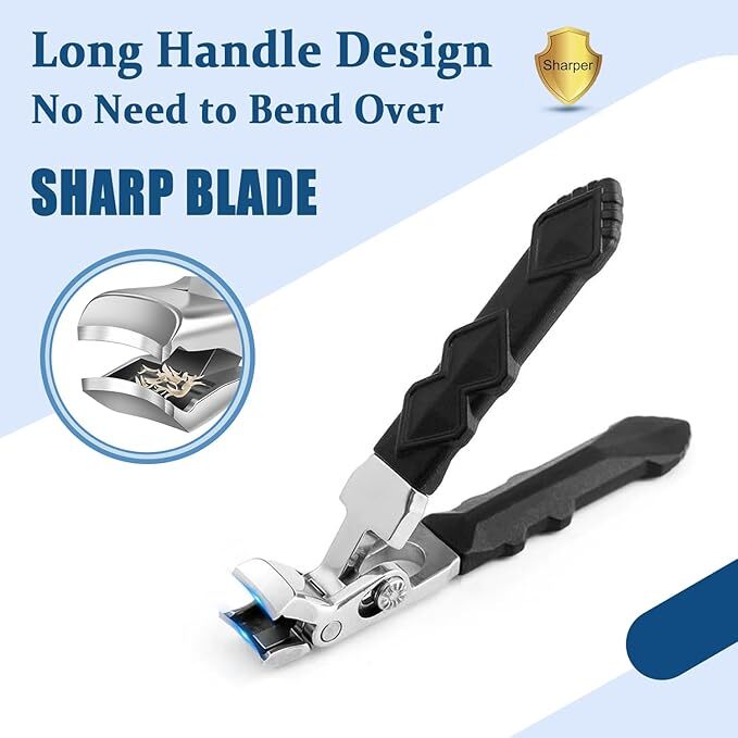 Extra Large Toe Nail Clippers For Thick Nails Heavy Duty Stainless Professional