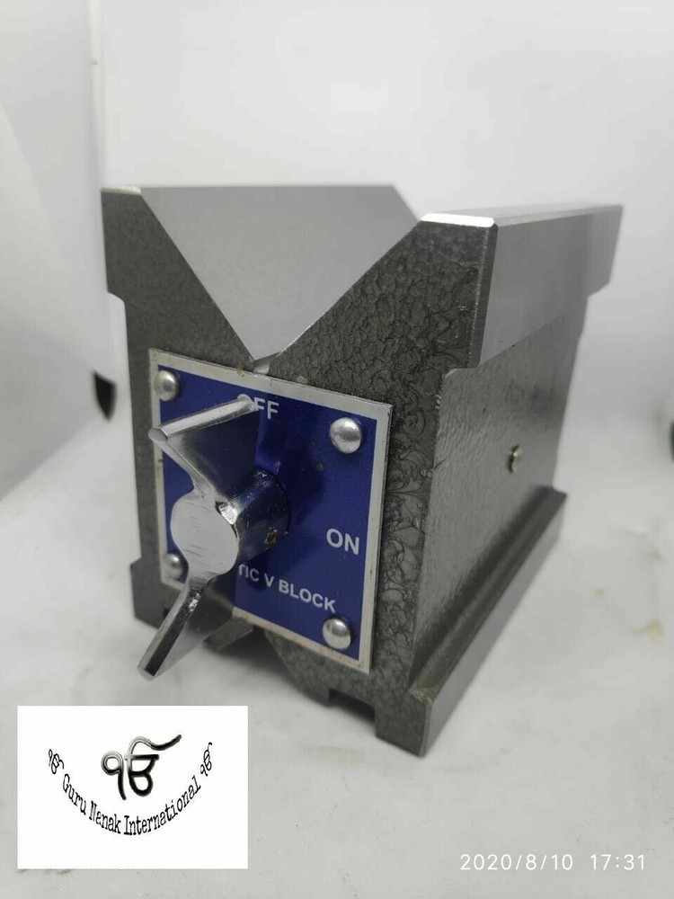 Magnetic V block Matched Pair / 1pc Both Side V Packed Precision quality