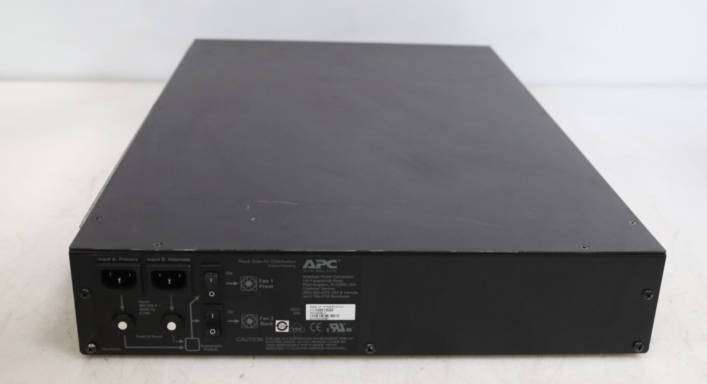 APC ACF202BLK Rack Side Air Distribution
