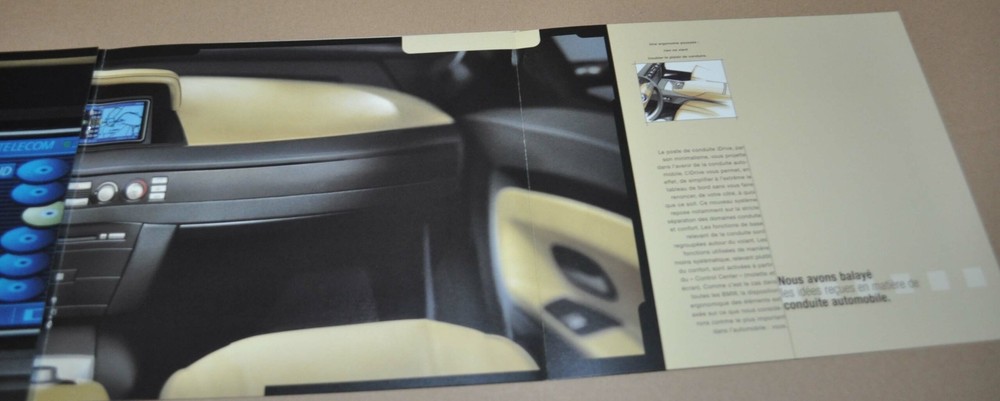2000 BMW i Drive Brochure Prospekt FR