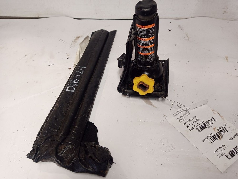 Bottle Jack & Tools from 2016 Cadillac Escalade 12183702