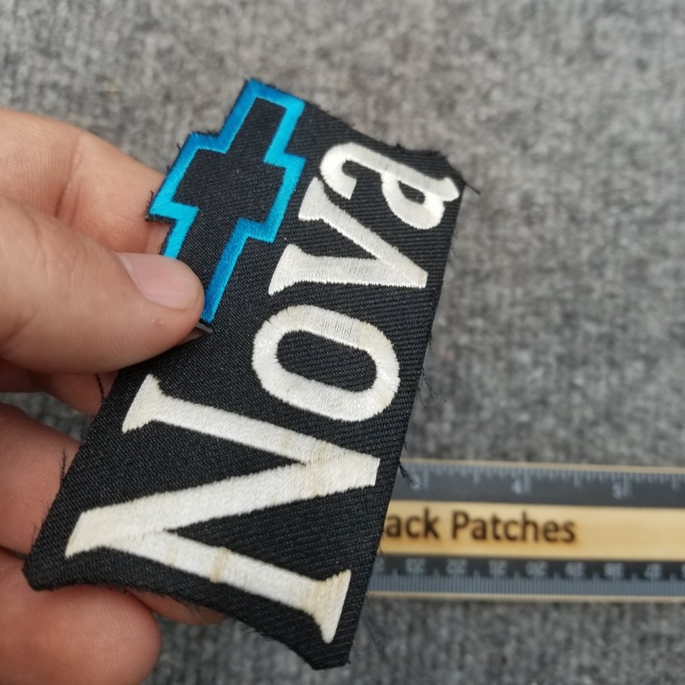 Vintage Chevrolet Nova Patch Car Auto Chevy AC8