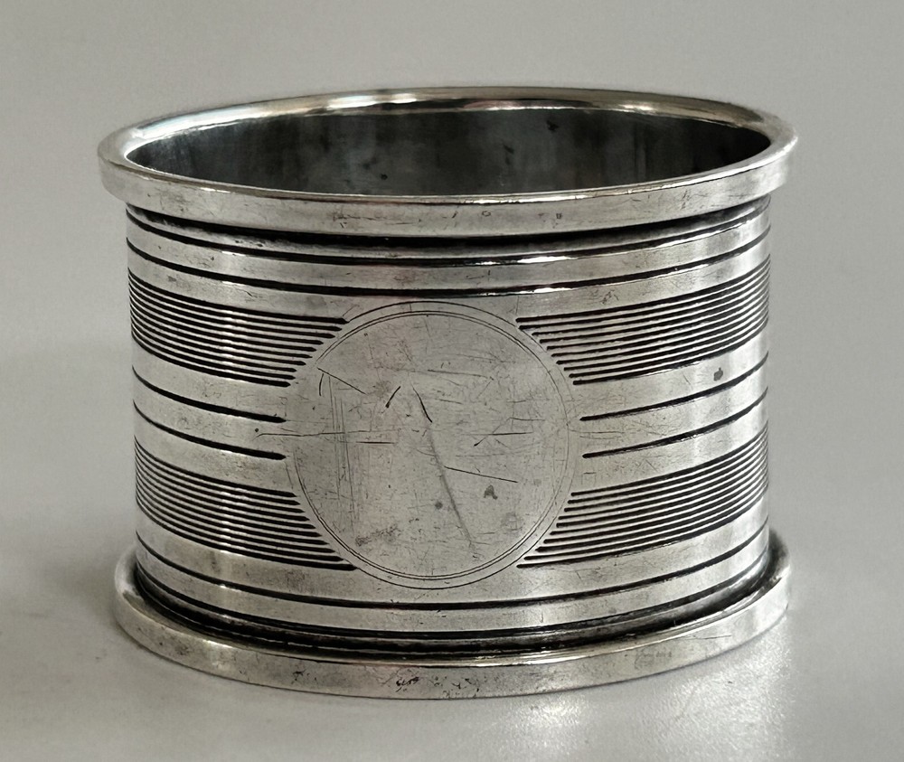 Silver Napkin Ring, Birmingham 1921, Henry Williamson Ltd
