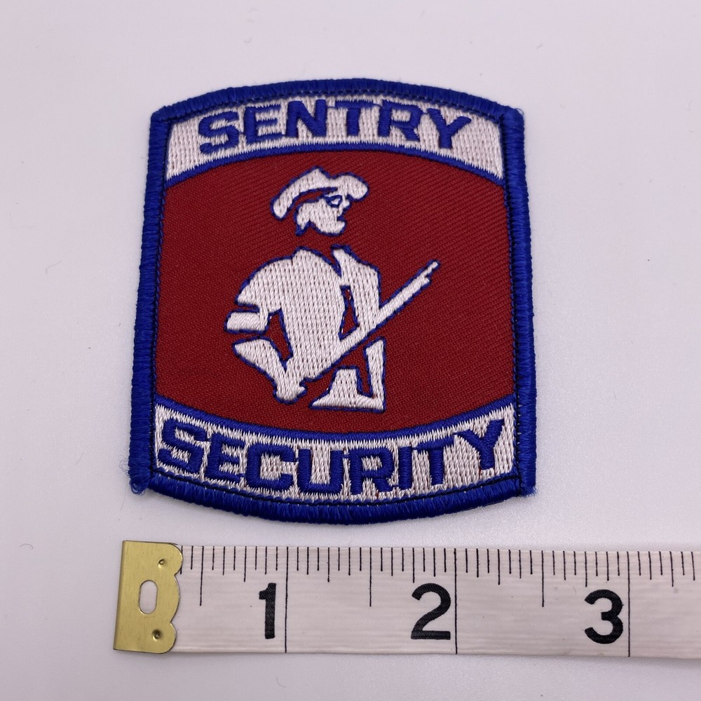 Sentry Security, Security Guard,￼Embroidered Patch Crest Emblem