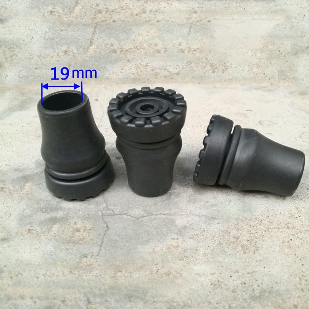 4x Tips, Tips 19mm Diameter Stability Caps Ends for Hiking Pole Cane