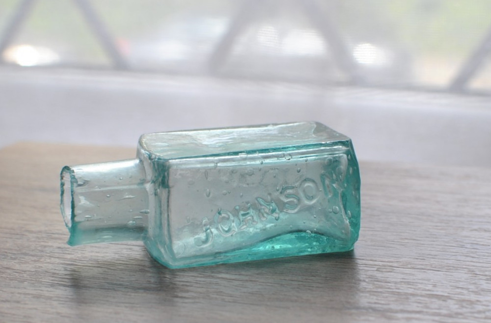 Small Old Vintage Bottles " JOHN SON "