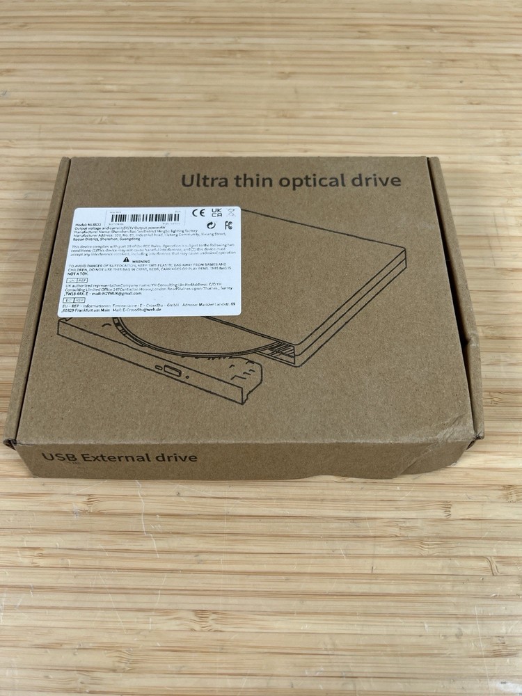 Ultra-Thin External Optical Drive - Model NL8522