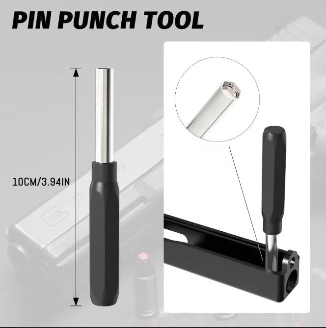 Universal Tool Kit with Front Sight Tool, Magazine Disassembly and Black