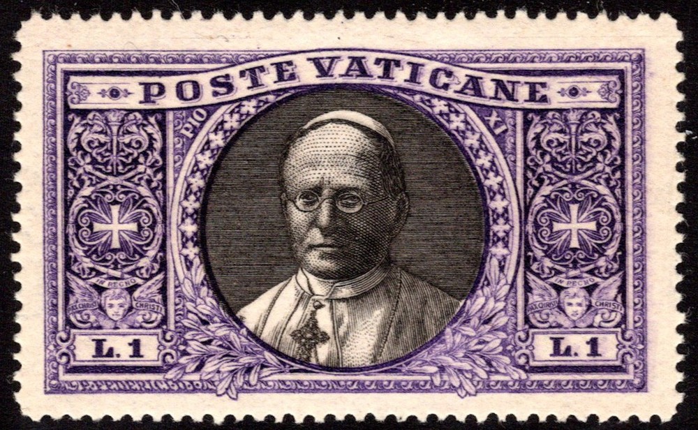 Vatican City Scott 28 Mint never hinged.