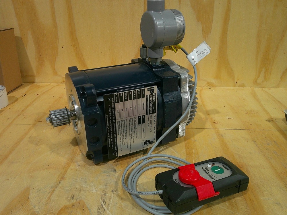 Fillon Technologies Dempro 3/4Hp Single Phase Explosion-Proof Motor With Remote