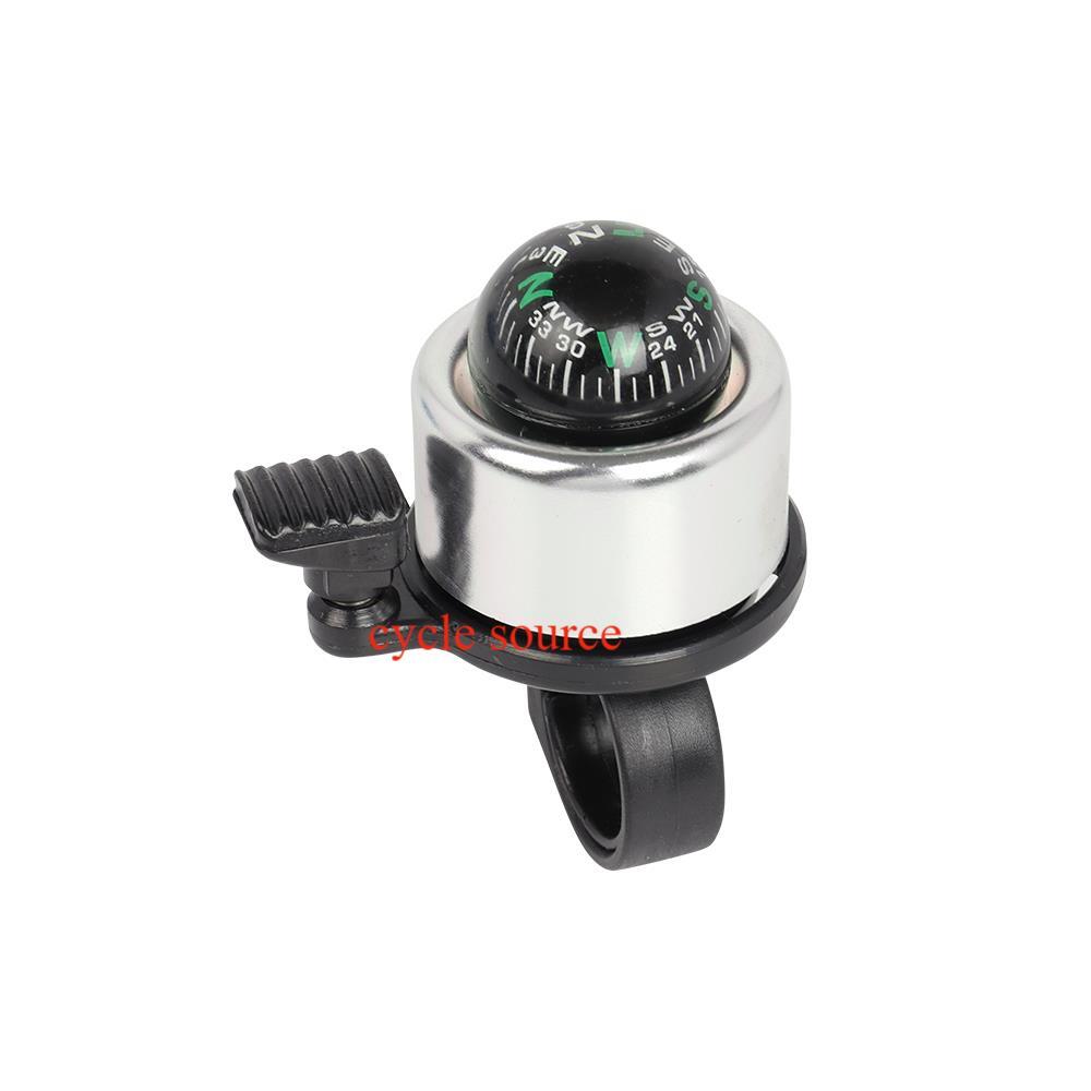Compass Bicycle Bike Mallet Bell Chrome