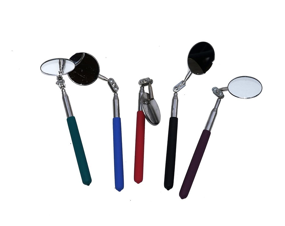 Telescoping Inspection Mirror Retractable Automotive Mechanic Tool Extendable