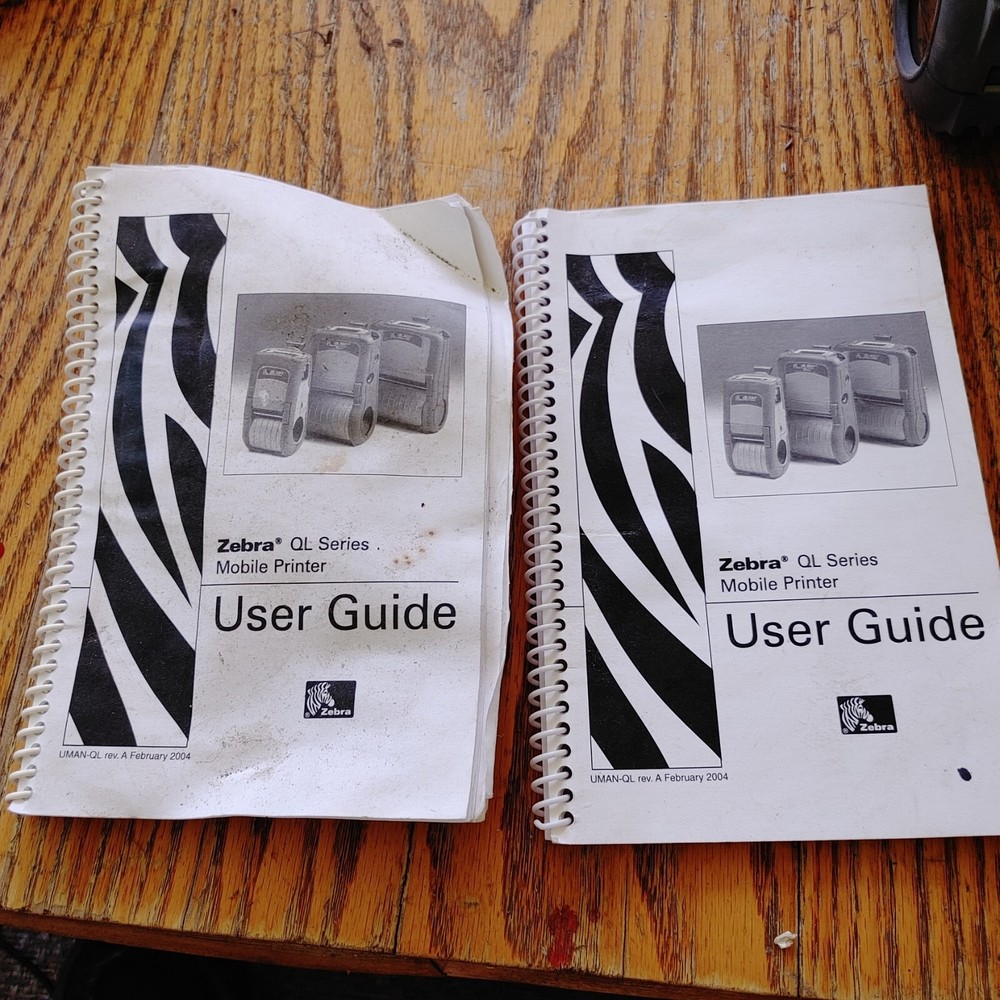 Pair Zebra QL320Plus Label Barcode Printers