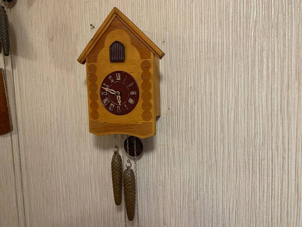 Soviet Vintage Cuckoo clock, USSR clock, Soviet working clock, Working cuckoo