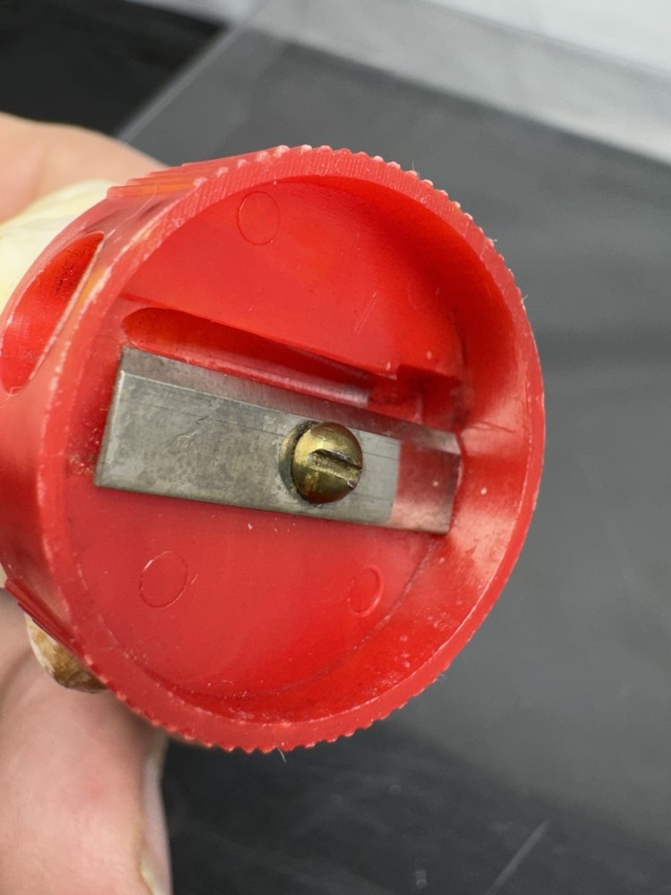Vintage Plastic- Dog Pencil Sharpener 1960’s