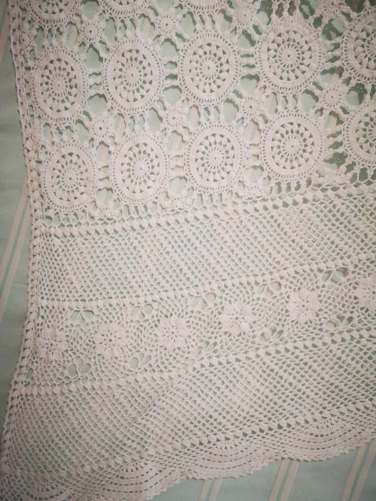 Handmade Crochet Double Bedspread