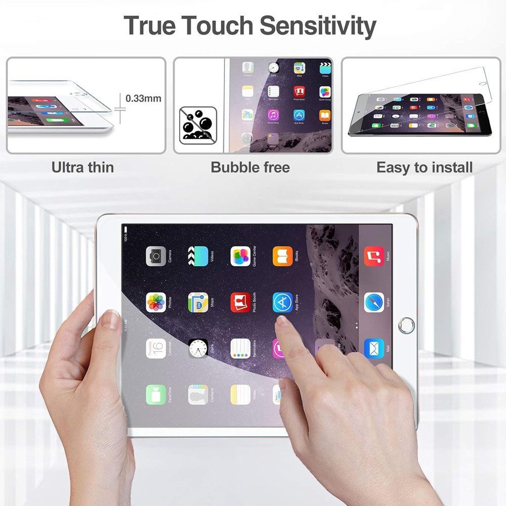 Tempered Glass for iPad Mini 1 2 3 7.9' Shockproof Anti-Scratch Screen Protector