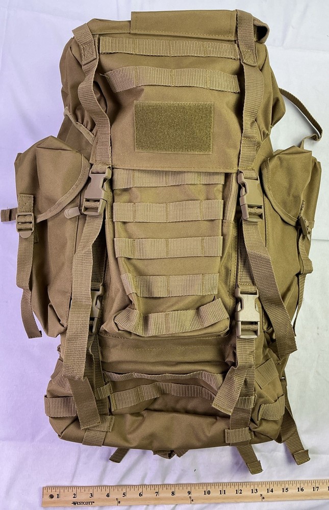 Brandit Molle Pals Combat Backpack-Camel Brown-Size: 66L