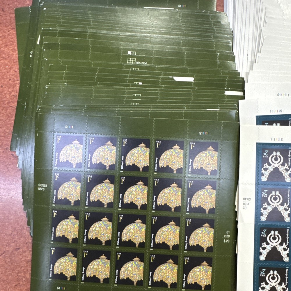 1 Cent and 2 Cent Stamps! $75.40 Value