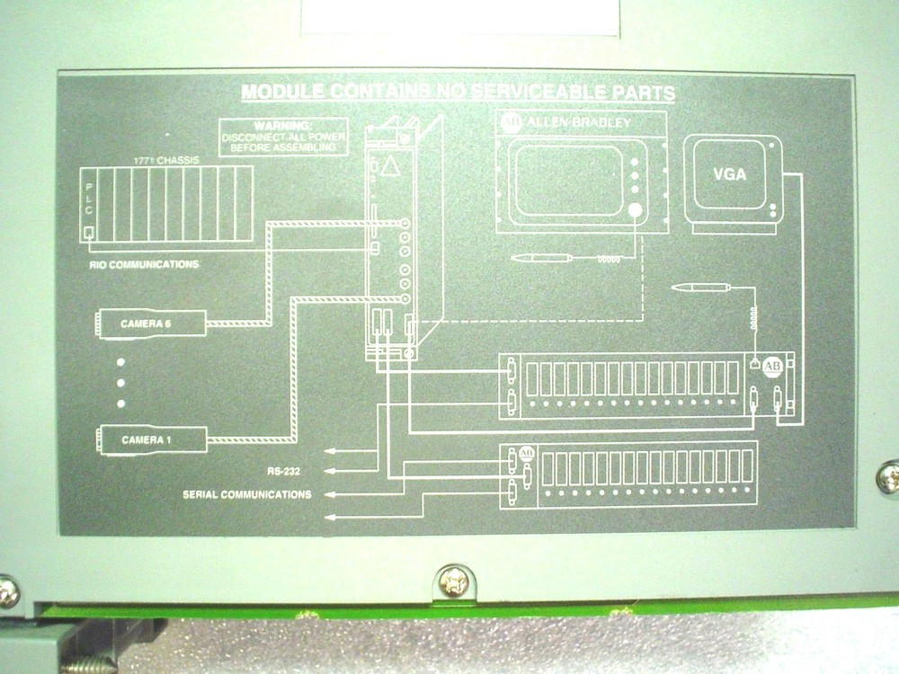 5370-CVIM2BC Allen-Bradley Ser A Rev D Vision Processor Module