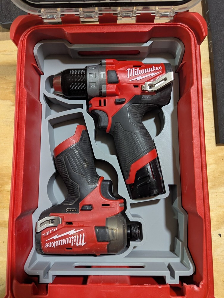Milwaukee M12 Surge Impact and Drill Packout Insert [Insert only] 2551-20