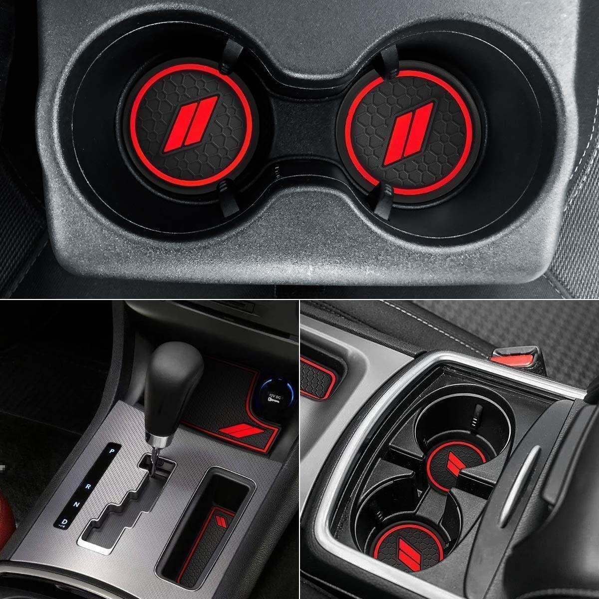 Auovo for Dodge Charger Accessories 2015-2023 Anti Dust Mats Decor Trim 2 in 1
