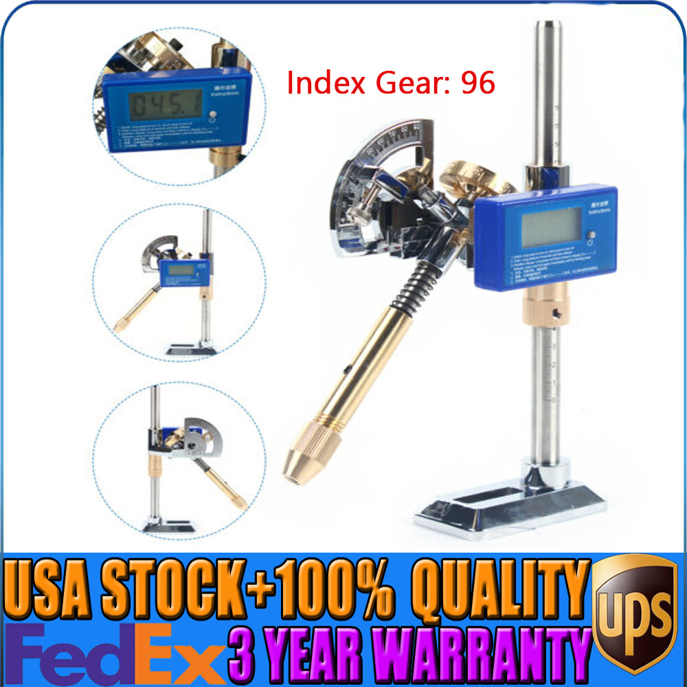 Digital Display Angle Manipulator Gem Faceting Machine Angle Polishing Handle
