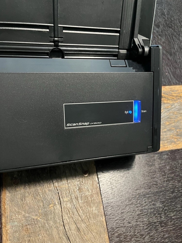 Scanner-Document Scanner - Black Fujitsu ScanSnap iX500