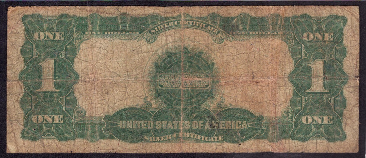 1899 $1 SILVER CERTIFICATE STAR NOTE FR.230* NAPIER McCLUNG PCGS VERY GOOD VG 8