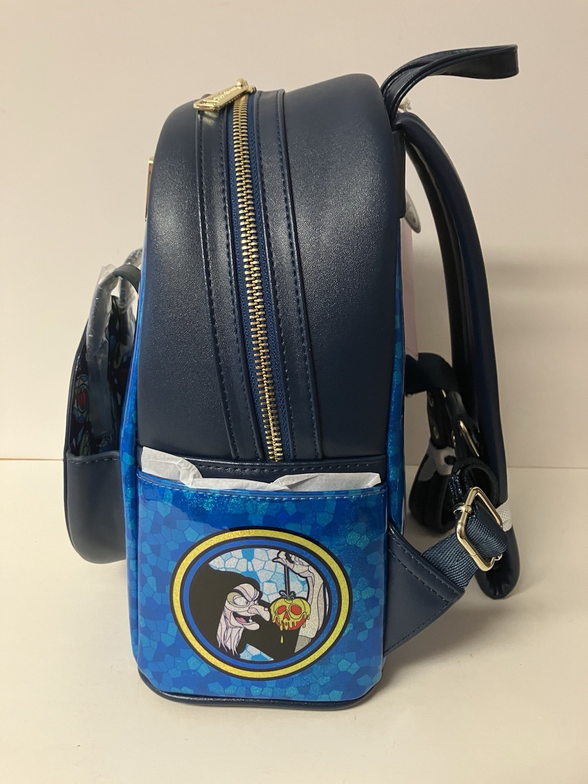 Loungefly Disney Princess Stained Glass Collection Snow White Mini Backpack NWT