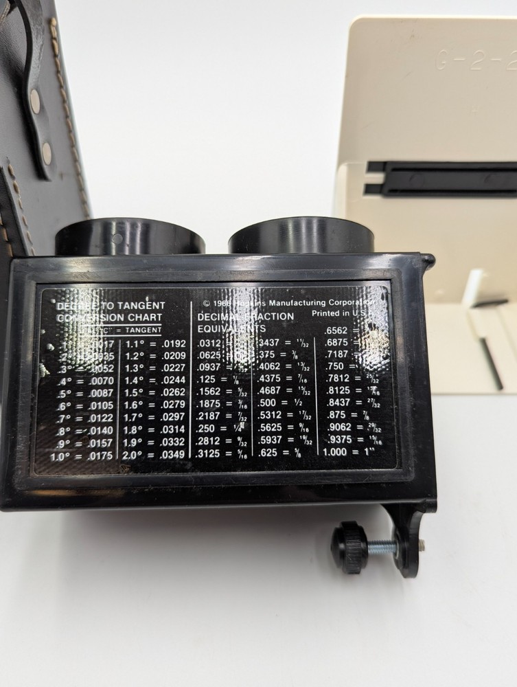 1960'S HOPPY MODEL G2 SPLIT IMAGE TRANSIT CALIBRATION SYSTEM HOPKINS