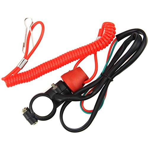 Kill Stop Switch for Motorcycle Boat Outboard Engine Motor 22mm 7/8" with