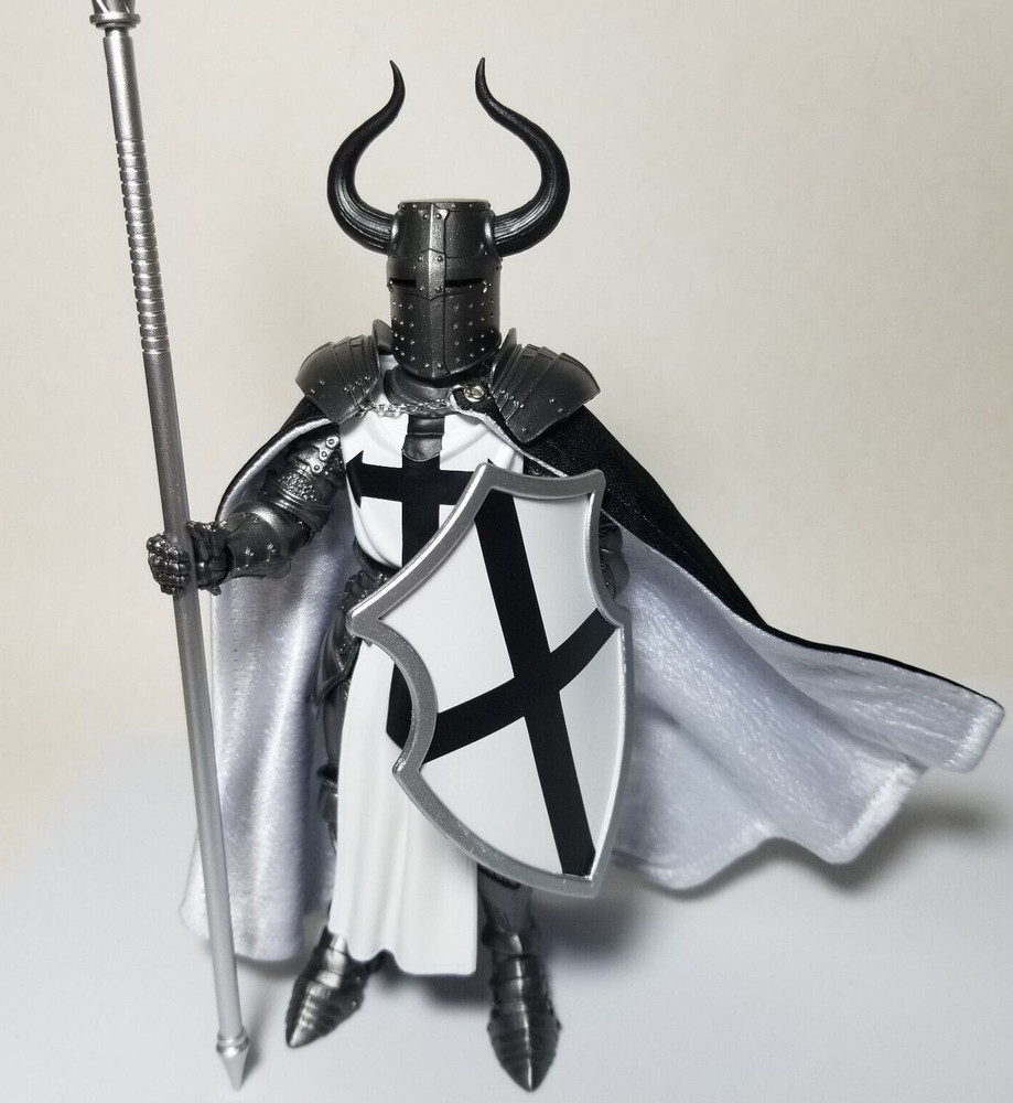 Custom Wired Cape -fits Templar Relic Guard & 1.0 Mythic Legions dark -CAPE ONLY