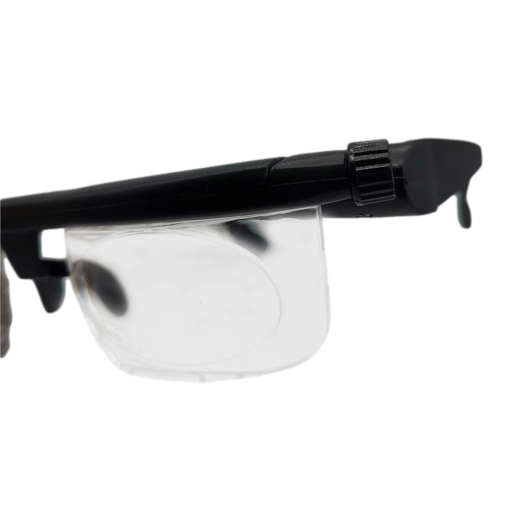 Dial Adjustable Glasses Variable Focus For Reading Distance Vision Eyeglasses ne