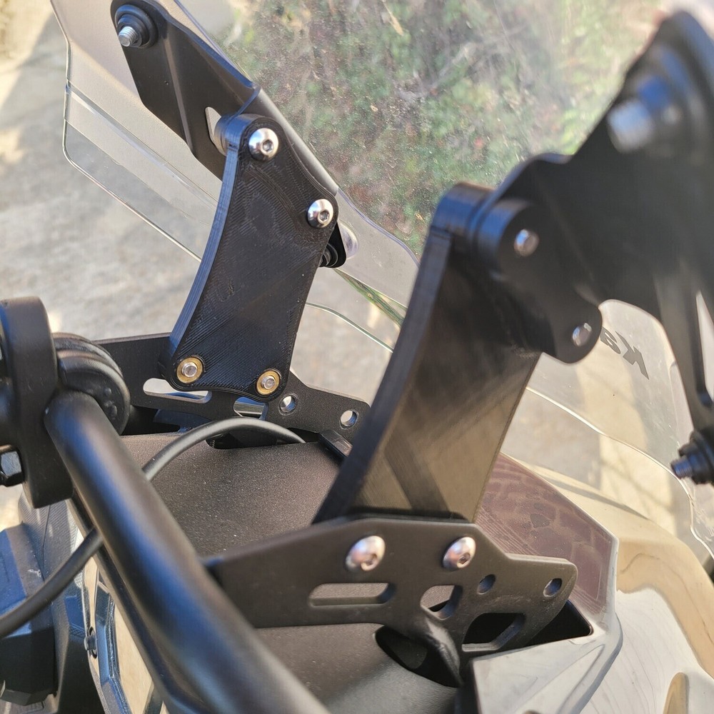 2022+ KLR650 Windshield / Windscreen Risers