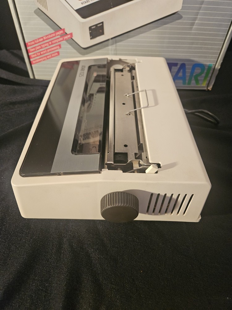 Atari 1025 Printer and Box - Tested Powers On READ