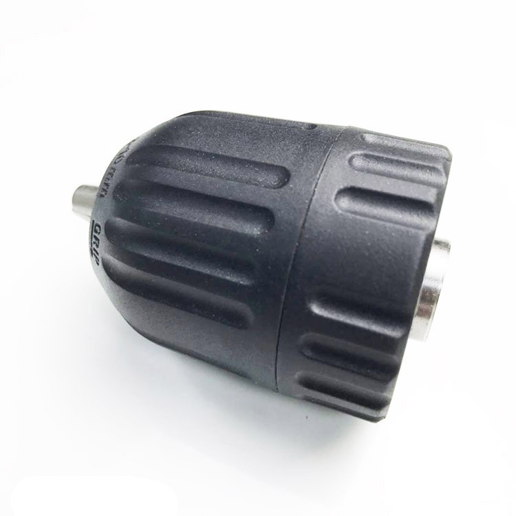 1Pcs 0.8-10Mm Keyless Drill Chuck Adapter 3/8-24UNF Mount Thread Impact Quick