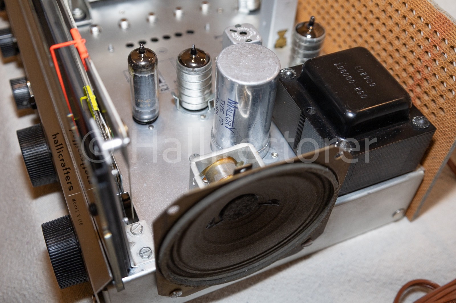 HALLICRAFTERS S-118 RESTORED