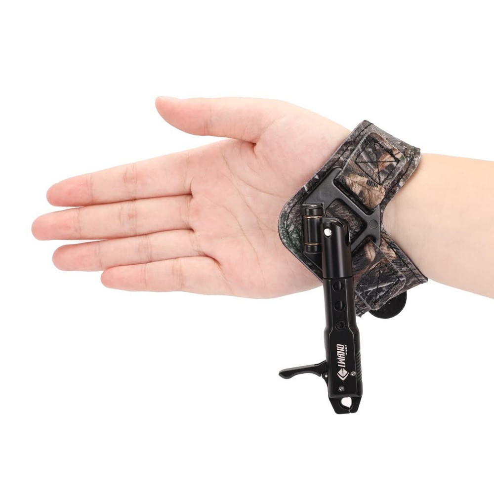 Archery Compound Bow Release Aids Trigger with Foldback Design (Camo)