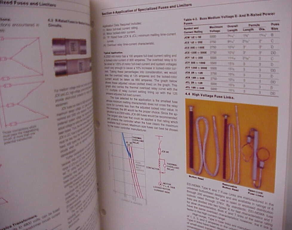 VINTAGE BUSS ELECTRICAL PROTECTION HANDBOOK 1981 SELECTING PROTECTIVE DEVICES
