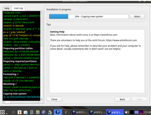 antiX 23.2 Full Bootable USB Live/Installer – Lightweight and Powerful Linux OS