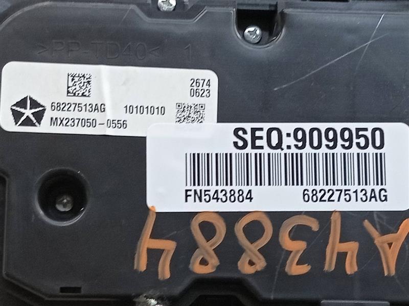 Used A/C Selector Switch fits: 2015 Chrysler 200 automatic temperature control d