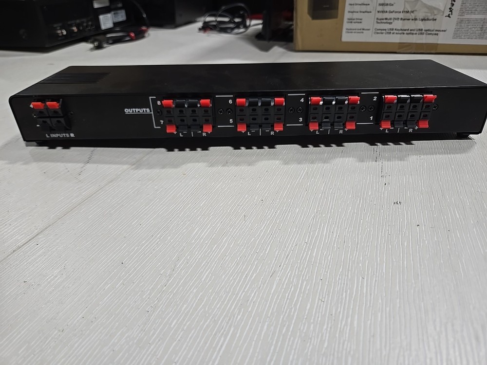 AVX Audio AVX-1604 8 Zone Stereo Speaker Selector Switch